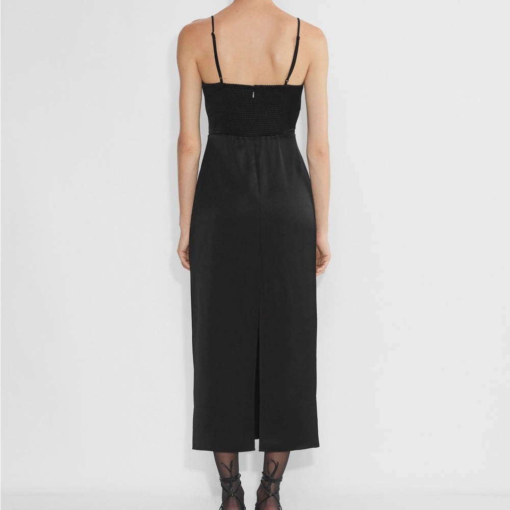 Wilfred Madelyn Black Dress by Aritzia - Picture 3 of 10